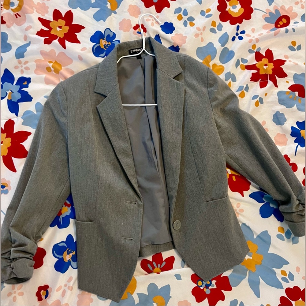 Express Gray Blazer size 2